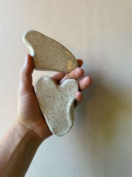 Handmade Ceramic Gua Sha