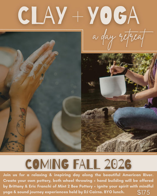 Clay + Yoga:  a day retreat